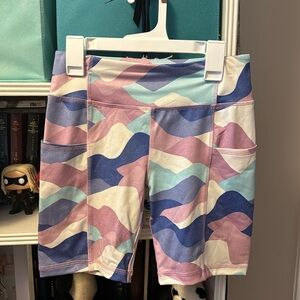 NEW Children’s Multicolored Biker Shorts Children's size 10-12